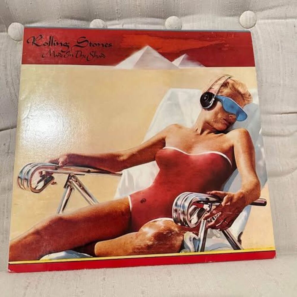 Vintage classic rock albums 1970s KISS Lennon Plastic Ono band Billy Idol Rollin